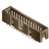 Amphenol ICC Quickie Series Right Angle Through Hole PCB Header, 6 Contact, 2.54 mm Pitch, 2 Row, Shrouded 75867-131LF