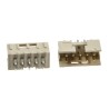 Amphenol Communications Solutions Minitek Series 2.00 mm Pitch, 10 Contact, 2 Row Straight Through Hole PCB 98414-G06-10LF