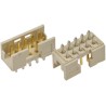 Amphenol Communications Solutions Minitek Series Straight Through Hole PCB Header, 16 Contacts, 2 mm Pitch, 2 98414-G06-16LF