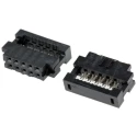 Amphenol Communications Solutions 10-Way IDC Connector Female for Cable, 2 Row, 650V AC, 1A, Gold over Nickel 89361-710LF