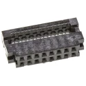 Amphenol Communications Solutions 16-Way IDC Connector Female for Cable, 2 Row 89361-716LF