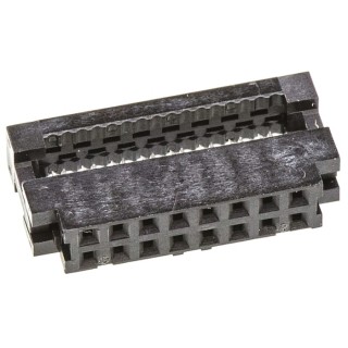 Amphenol Communications Solutions 16-Way IDC Connector Female for Cable, 2 Row 89361-716LF