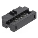 Amphenol ICC 12-Way IDC Connector Female for Cable, 2 Row, 650V AC, 1A, Right Angle, Gold over Nickel Plating 89361-712LF