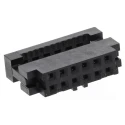 Amphenol ICC 12-Way IDC Connector Female for Cable, 2 Row, 650V AC, 1A, Right Angle, Gold over Nickel Plating 89361-712LF
