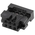 Amphenol Communications Solutions 6-Way 2 Row IDC Female Cable Connector 650V AC 1A 105°C 89361-706LF