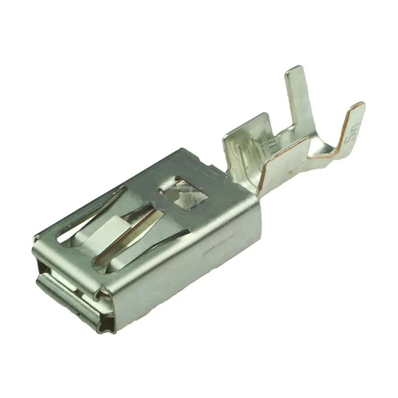 Delphi DCS Series Female Crimp Terminal Copper Nickel Silicon Contact 80A Current, Tin Plating, 11 AWG Min Crimp, 9 60070461