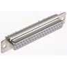 ASSMANN WSW D-Sub Connector 37 Way Straight Panel Mount Metal Housing 500V 3A A-DF 37 LL/Z