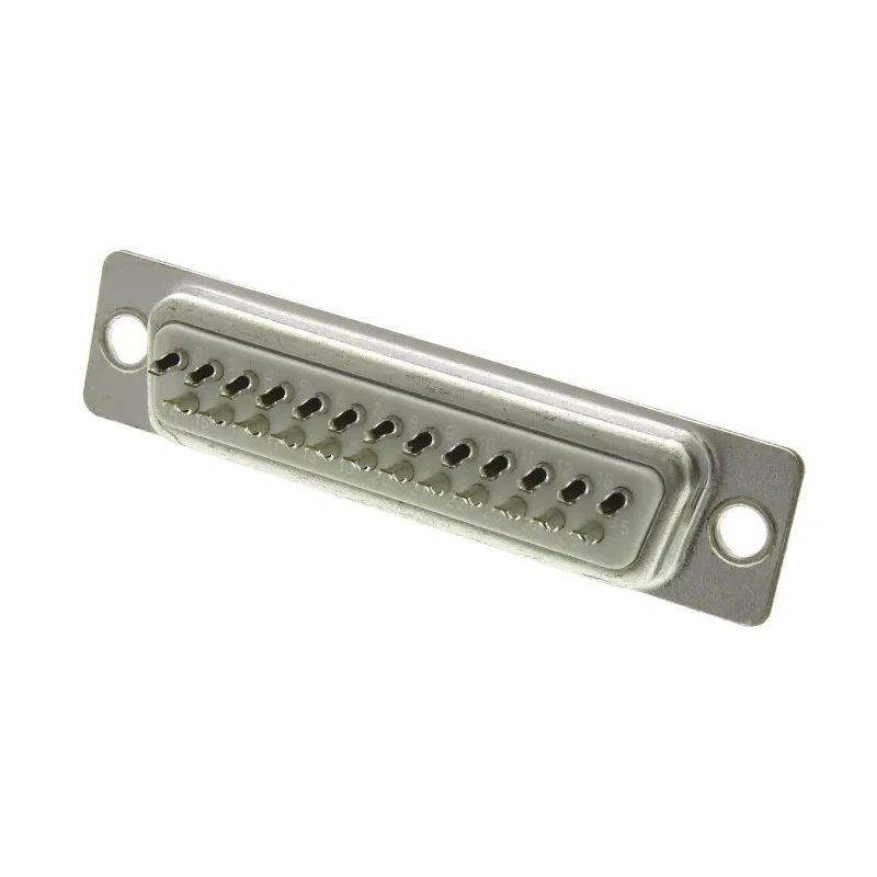 ASSMANN WSW 25 Way Straight 2.77 mm Pitch Panel Mount D-Sub Connector A-DF 25 LL/Z