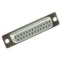 ASSMANN WSW 25 Way Straight Panel Mount D-Sub Connector A-DF 25 LL/G