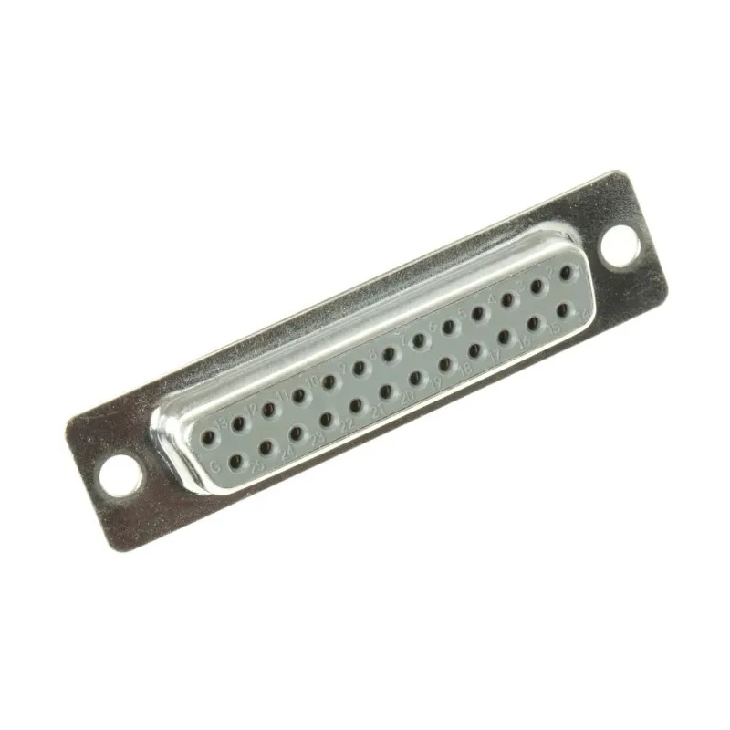 ASSMANN WSW 25 Way Straight Panel Mount D-Sub Connector A-DF 25 LL/G