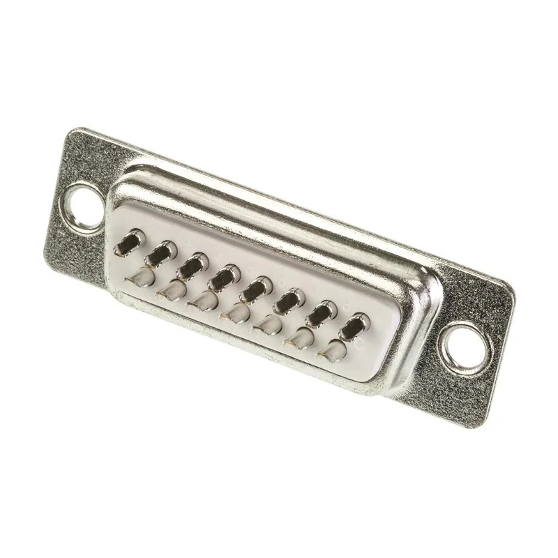 RS PRO 15 Way Straight 2.77 mm Pitch Panel Mount D-Sub Connector A-DF 15 LL/Z