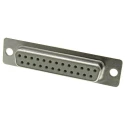 Amphenol Communications Solutions 25 Way Straight 2.77 mm Pitch Panel Mount D-Sub Connector A-DF 25 LL/Z