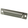 Amphenol Communications Solutions 25 Way Straight 2.77 mm Pitch Panel Mount D-Sub Connector A-DF 25 LL/Z