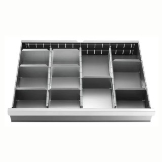 Facom Galvanised Metal Sheet Drawer Storage with 18 Drawers 2.6kg Model 2930.C1