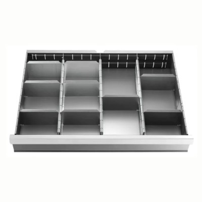 Facom Galvanised Metal Sheet Drawer Storage with 18 Drawers 2.6kg Model 2930.C1
