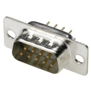 ASSMANN WSW D-Sub Connector 37 Way Straight 2.77 mm Pitch Through Hole Male A-DS 37 PP/Z