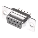 ASSMANN WSW 9 Way Straight 2.77 mm Pitch Through Hole Female D-Sub Connector DF-9 A-DF 09 PP/Z