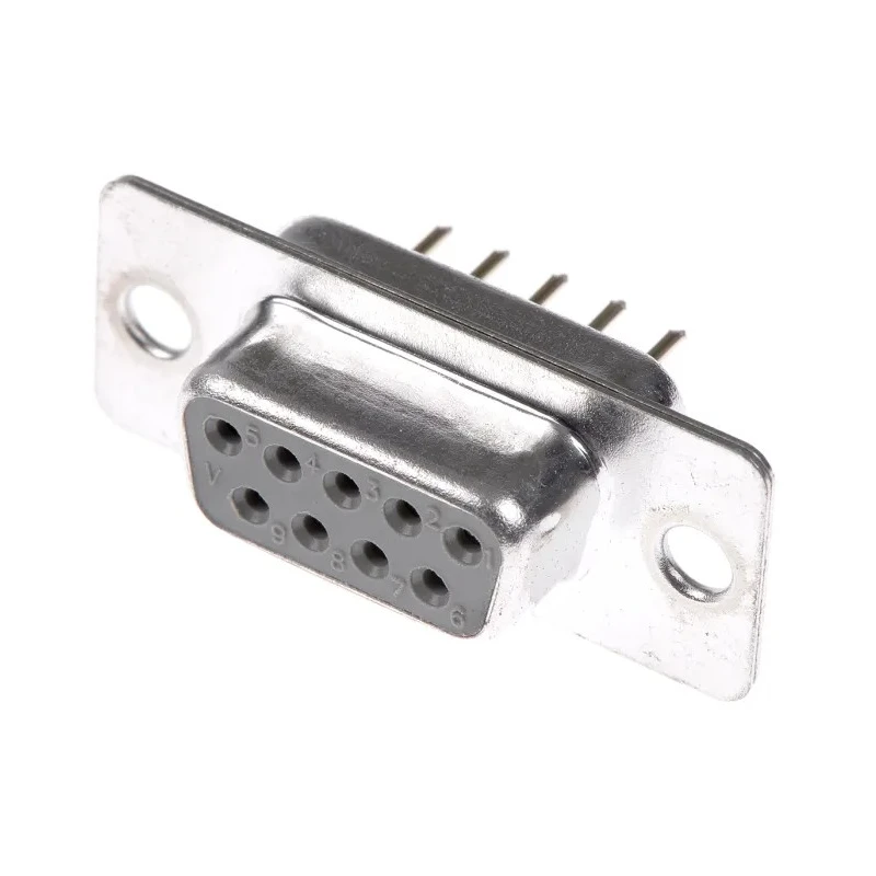 ASSMANN WSW 9 Way Straight 2.77 mm Pitch Through Hole Female D-Sub Connector DF-9 A-DF 09 PP/Z