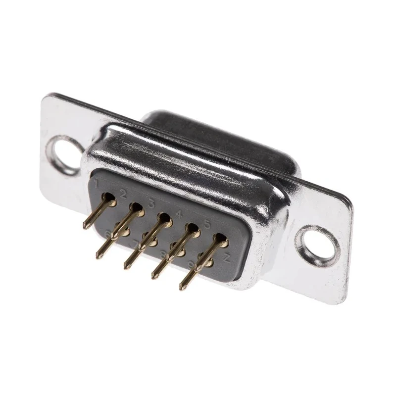 ASSMANN WSW 9 Way Straight 2.77 mm Pitch Through Hole Female D-Sub Connector DF-9 A-DF 09 PP/Z