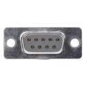 ASSMANN WSW 9 Way Straight 2.77 mm Pitch Through Hole Female D-Sub Connector DF-9 A-DF 09 PP/Z