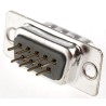 ASSMANN WSW D-Sub Connector 9 Way Straight Through Hole Male 250V 3A A-DS 09 PP/Z