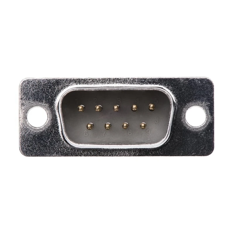 ASSMANN WSW D-Sub Connector 9 Way Straight Through Hole Male 250V 3A A-DS 09 PP/Z