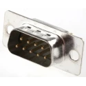 ASSMANN WSW D-Sub Connector 9 Way Straight Through Hole Male 250V 3A A-DS 09 PP/Z