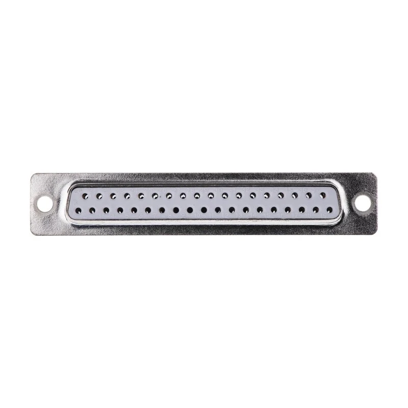 ASSMANN WSW 37 Way Straight Panel Mount D-Sub Connector Metal Housing Gold Contact A-DF 37 LL/Z