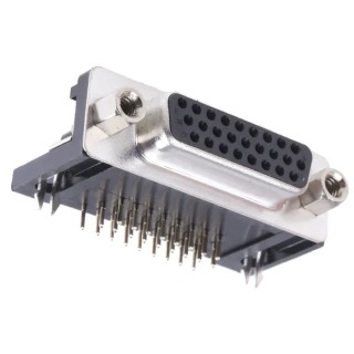 ASSMANN WSW 26 Way Right Angle Through Hole D-Sub Connector Female 2.29 mm Pitch A-HDF 26 A-KG/T