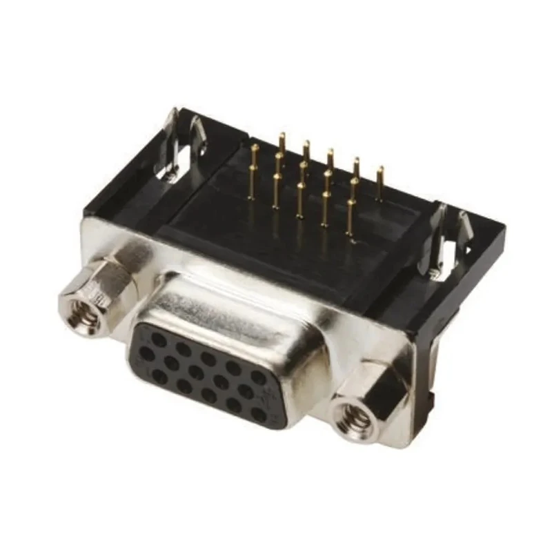 ASSMANN WSW High Density 62 Way Right Angle 2.41 mm Pitch Through Hole D-Sub Connector Female A-HDF 62 A-KG/T