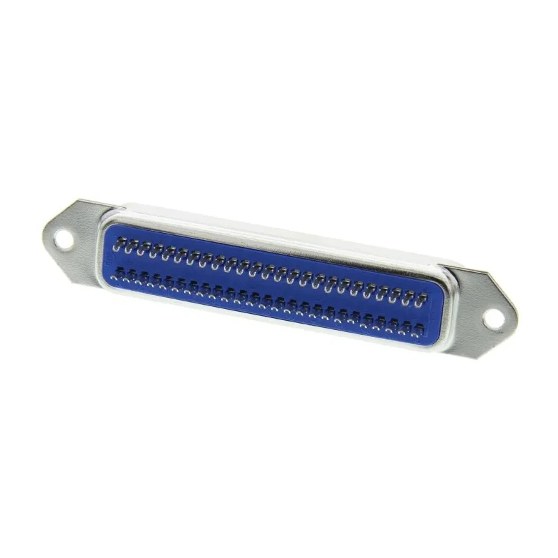 ASSMANN WSW 50 Way Female Straight Through Hole SCSI Connector 2.16 mm Pitch, Solder A-57/50 F