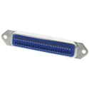 ASSMANN WSW 50 Way Female Straight Through Hole SCSI Connector 2.16 mm Pitch, Solder A-57/50 F
