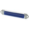 ASSMANN WSW 50 Way Female Straight Through Hole SCSI Connector 2.16 mm Pitch, Solder A-57/50 F