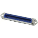 ASSMANN WSW 50 Way Female Straight Through Hole SCSI Connector 2.16 mm Pitch, Solder A-57/50 F