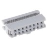 ASSMANN WSW 16-Way IDC Connector Female for Cable, 2 Row, 250V AC, 3A Current, Gold Nickel Plating AWP 16-7240-T