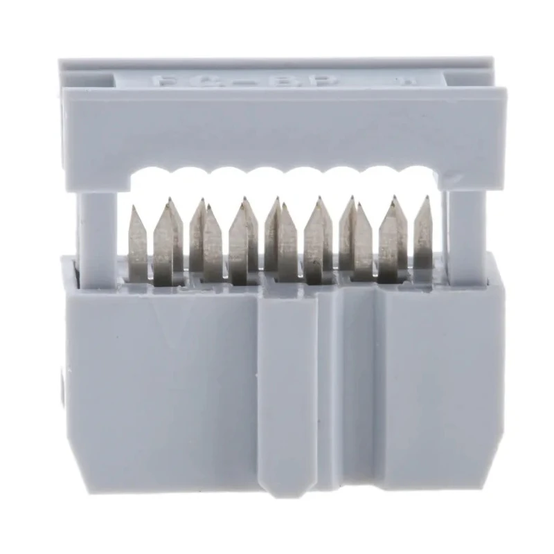 ASSMANN WSW 8-Way IDC Connector Female for Cable 2 Row 250V AC 3A Right Angle AWP 08-7240-T