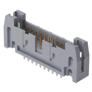 ASSMANN WSW AWH Series Straight Through Hole PCB Header 20 Contacts 2.54 mm Pitch 2 Row Shrouded AWH 20G-0202-T