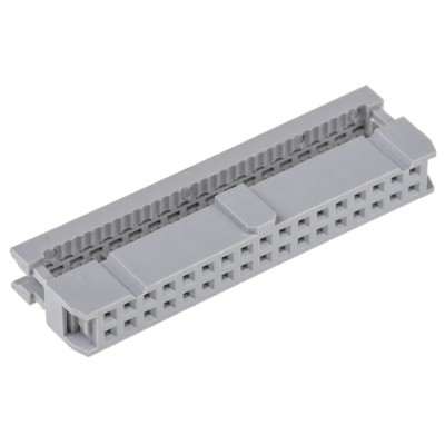 ASSMANN WSW 34-Way IDC Connector Female for Cable, 2 Row, 2.54mm Pitch, Gold over Nickel AWP 34-7240-T