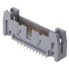 ASSMANN WSW AWH Series Straight Through Hole PCB Header, 16 Contacts, 2.54 mm Pitch, 2 Row, Shrouded AWH 16G-0202-T