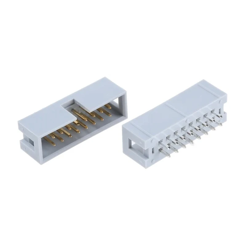 ASSMANN WSW AWHW Series Straight Through Hole PCB Header, 16 Contact(s), 2.54 mm Pitch, 2 Row, Shrouded AWHW 16G-0202-T