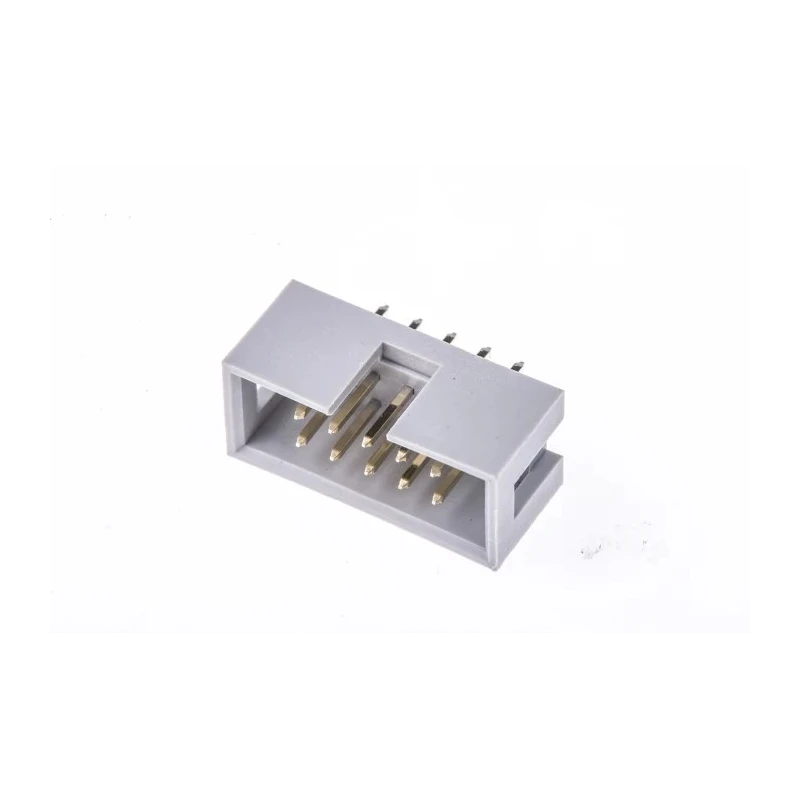ASSMANN WSW Straight Through Hole PCB Header 10 Contact 2.54 mm Pitch 2 Row Shrouded AWHW 10G-0202-T