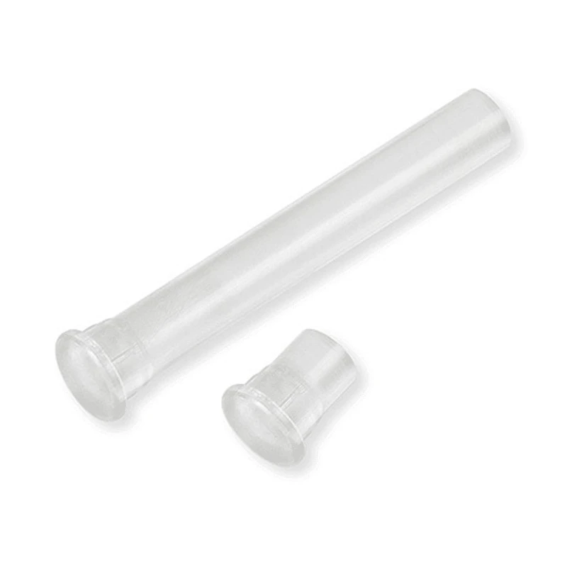 VCC Panel Mount 1-Way Straight Rigid LED Light Pipe Clear, 5 mm Lens Size LFC025CTP