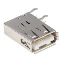 ASSMANN WSW Straight Through Hole Female 1 Port USB Type A USB Connector USB 2.0 A-USB A-E