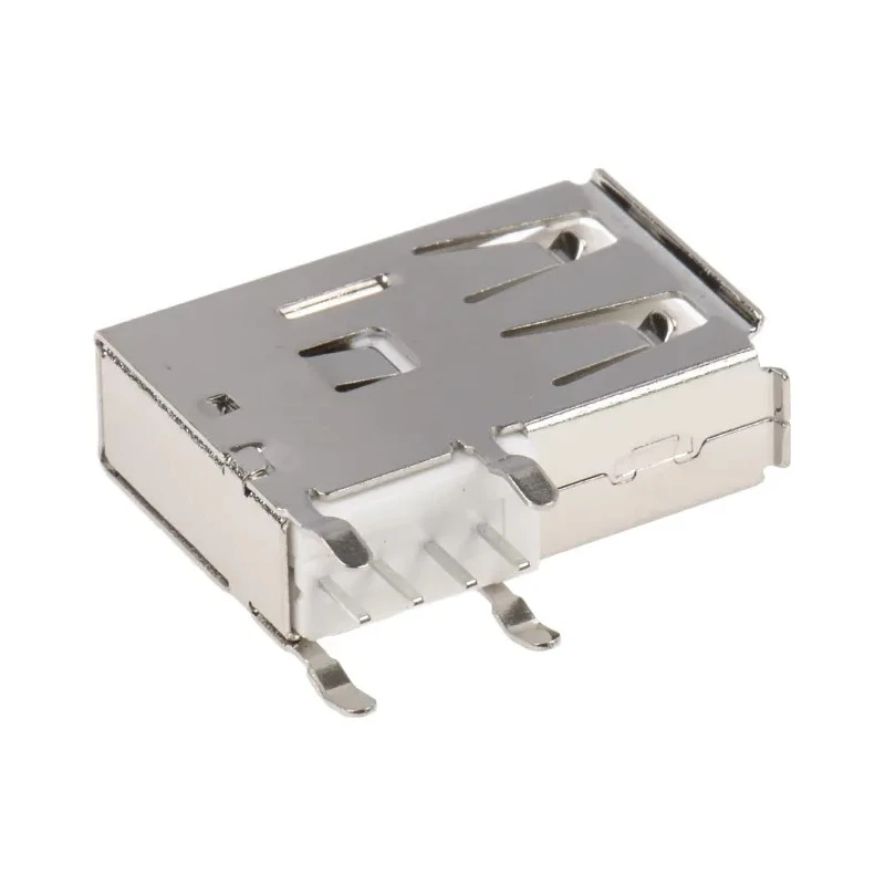 ASSMANN WSW Straight Through Hole Female 1 Port USB Type A USB Connector USB 2.0 A-USB A-E