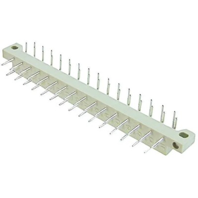 ASSMANN WSW DIN 41617 5 mm Pitch 21 Way 2 Row Right Angle Male Connector A 21-S1/SILVER
