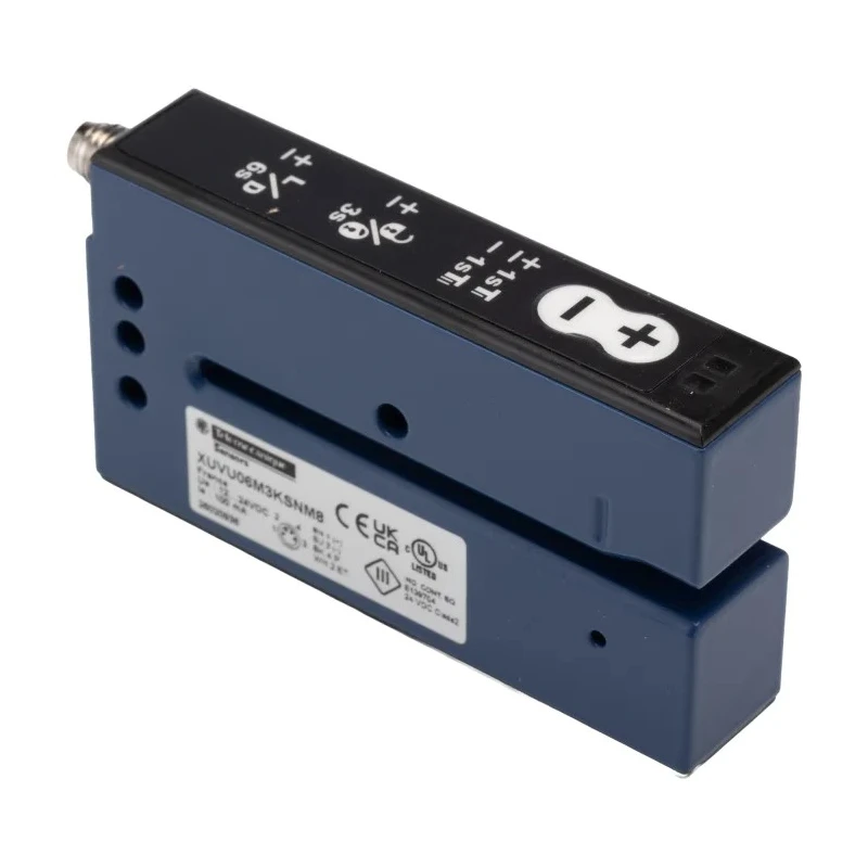Telemecanique Sensors Block Ultrasonic Proximity Sensor Zinc Alloy Housing 3mm Detection 100mA PNP/NPN 30V DC XUVU06M3KSNM8