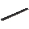 ASSMANN WSW AW 127 Series Straight Through Hole PCB Socket, 32-Contact, 1 Row, 2.54 mm Pitch, Solder Terminal AW 127-32/Z-HP