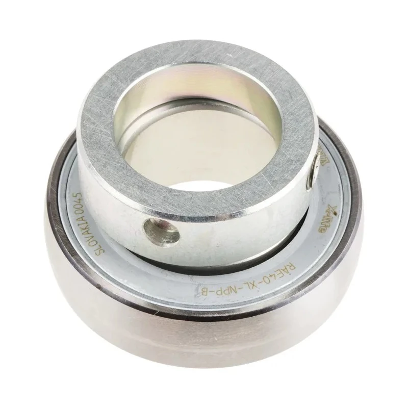 INA Bearing Insert Steel 40 mm Inside Diameter 80 mm Outside Diameter Static Load 19800 N Dynamic Load 34500 N RAE40-XL-NPP-B