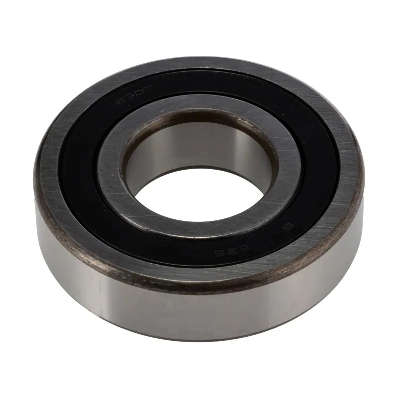 FAG Single Row Deep Groove Ball Bearing with Steel Cage and Balls, Sealed, 35 mm ID, 80 mm OD, 21 mm Width, 6307-2RSR