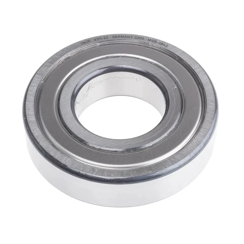 FAG Single Row Deep Groove Ball Bearing 55 mm ID, 120 mm OD, 29 mm Race Width, Double Shielded, Steel Balls 6311-C-2Z
